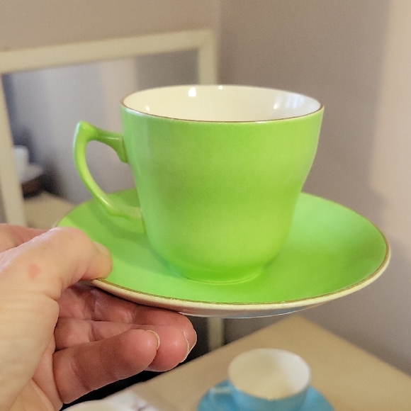 Colorful Ceramic Tea Cup Set - Picture 2 of 4